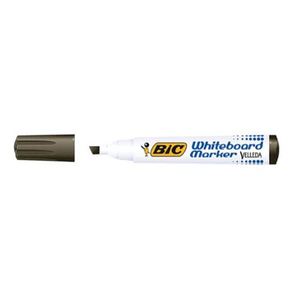 Bic Chisel Tip Whiteboard Marker (Box of 12)