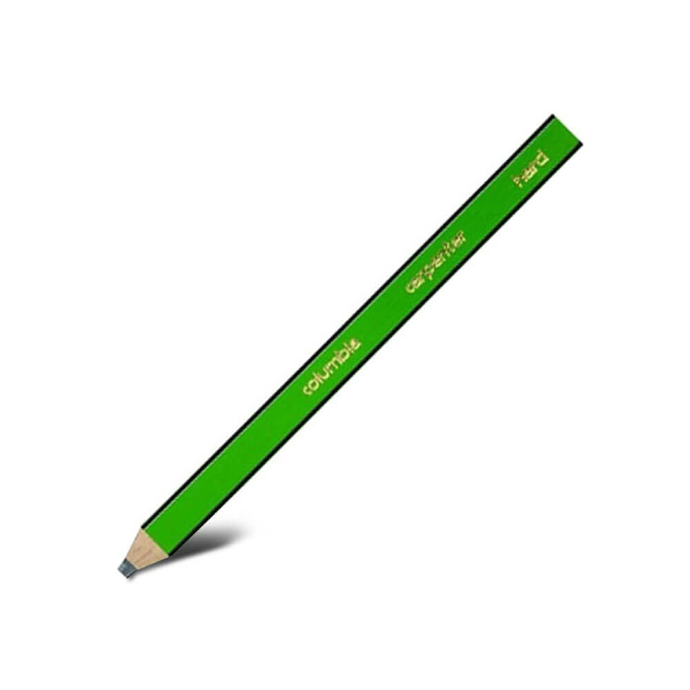 Columbia Carpenters Hard Pencil 10pcs (Green)