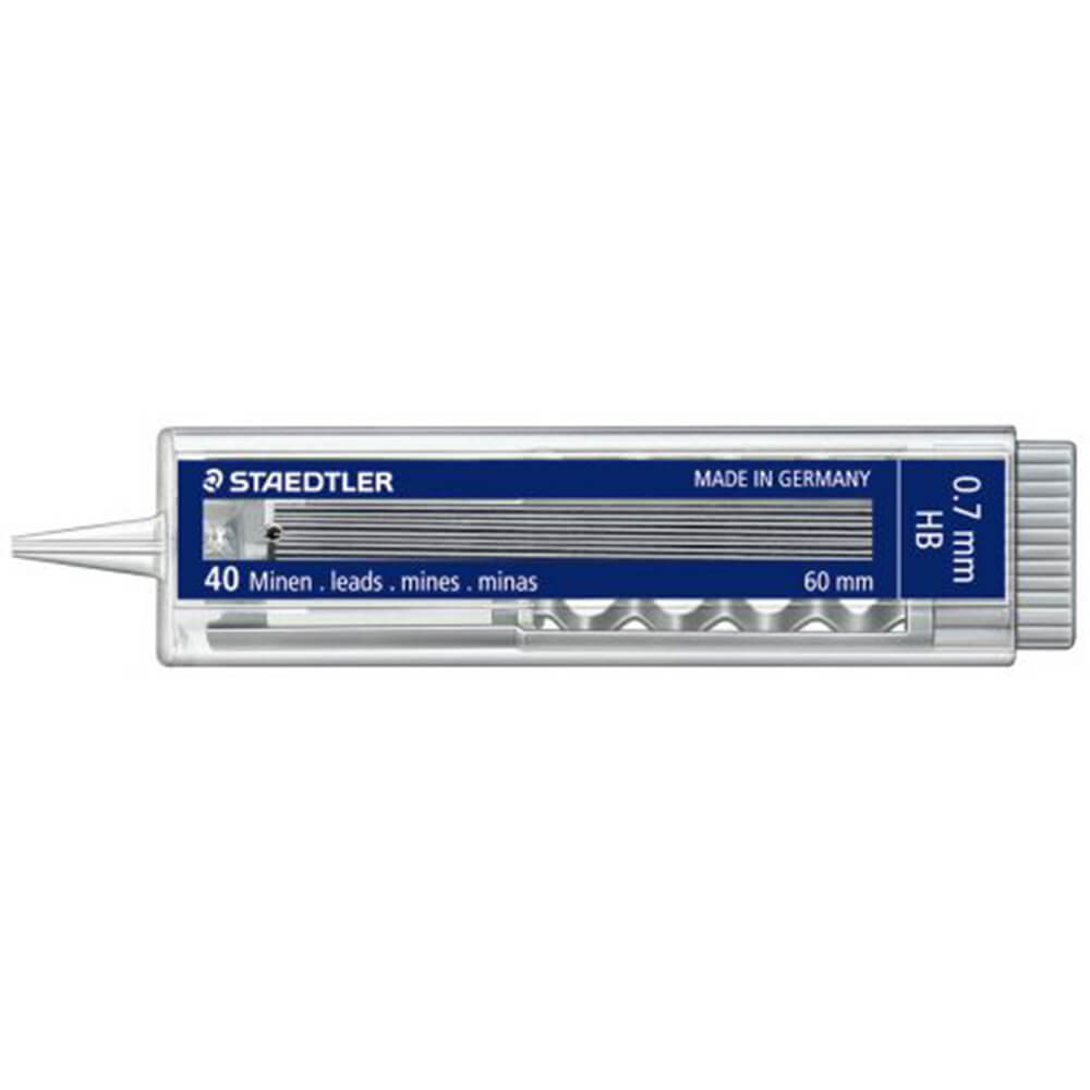 Staedtler 255 HB Pencil Leads 0.7mm (Pack of 40)