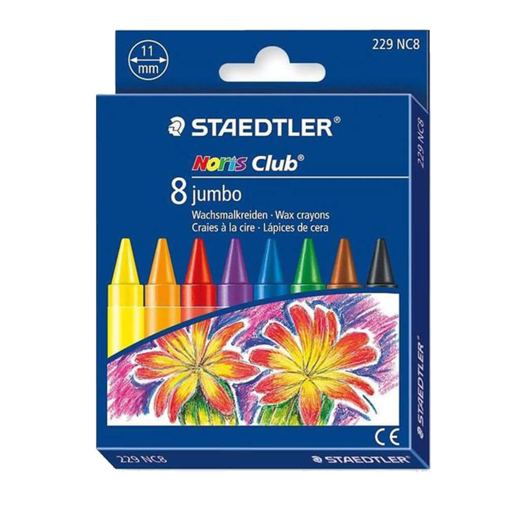 Staedtler Noris Club Jumbo Crayons (Pack of 8)