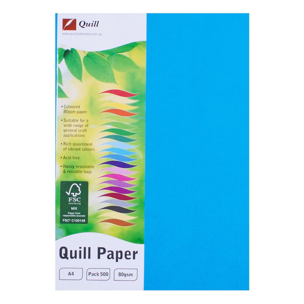 Quill Extra Large A4 Paper 80gsm (500 Sheets)