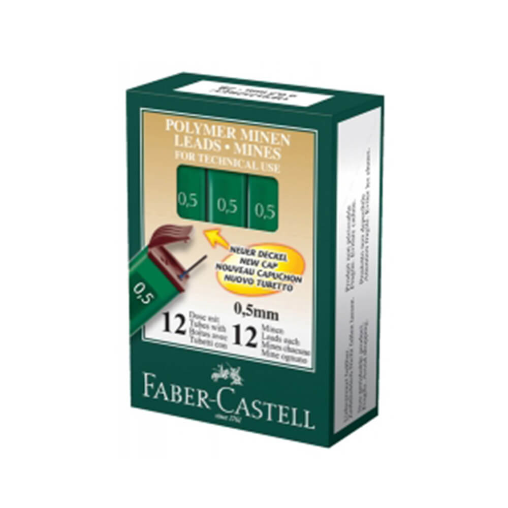 Faber-Castell 2B Leads (Box of 12)