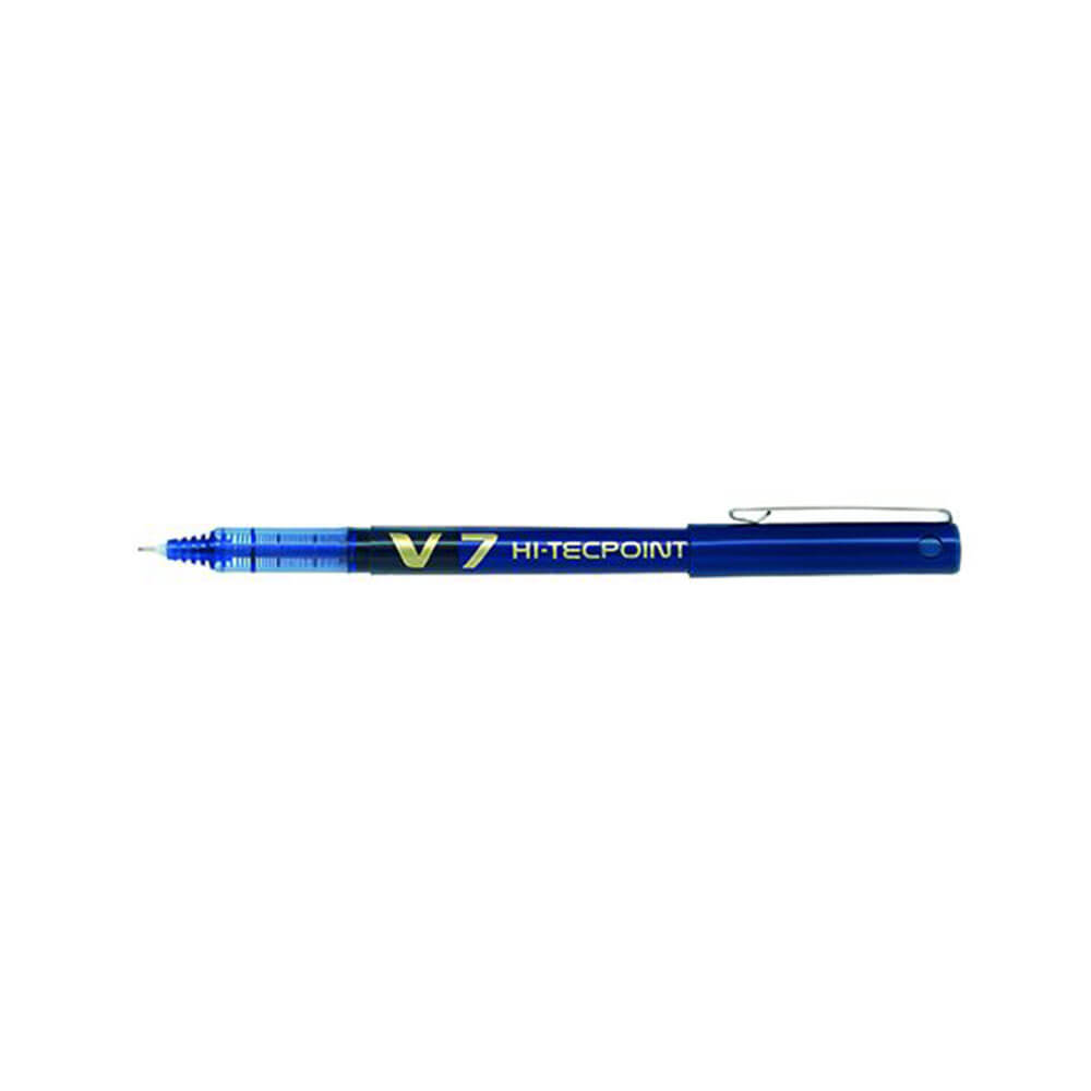 Pilot V7 Hi-Tecpoint Ultra Rollerball Fine Pen 12pcs