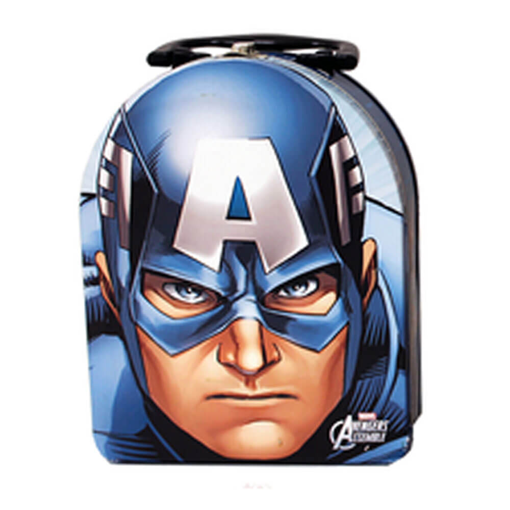 Marvel Avengers Captain America Arch Shape Carry All Tin