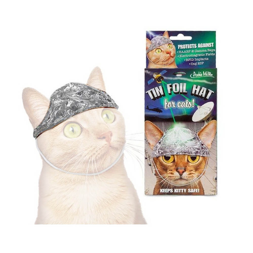 Archie McPhee Cat Tin Foil Hat