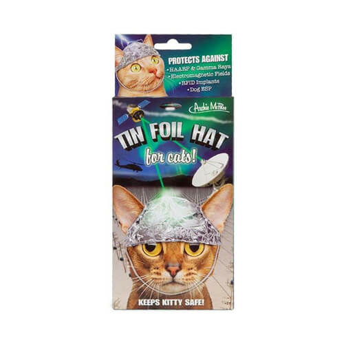 Archie McPhee Cat Tin Foil Hat