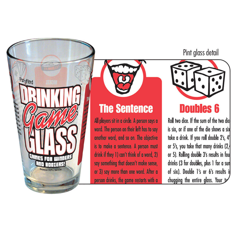 ICUP iPartyHard Drinking Game Glass