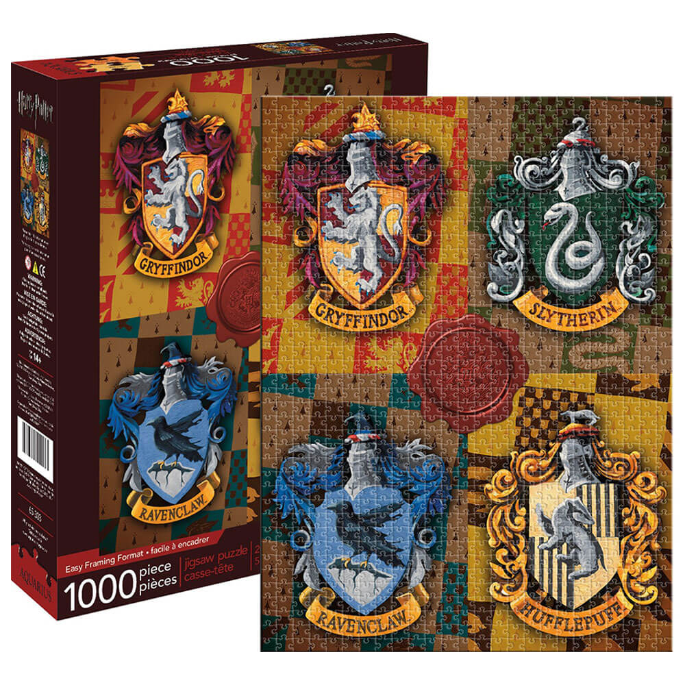 Harry Potter Crests 1000pc Puzzle