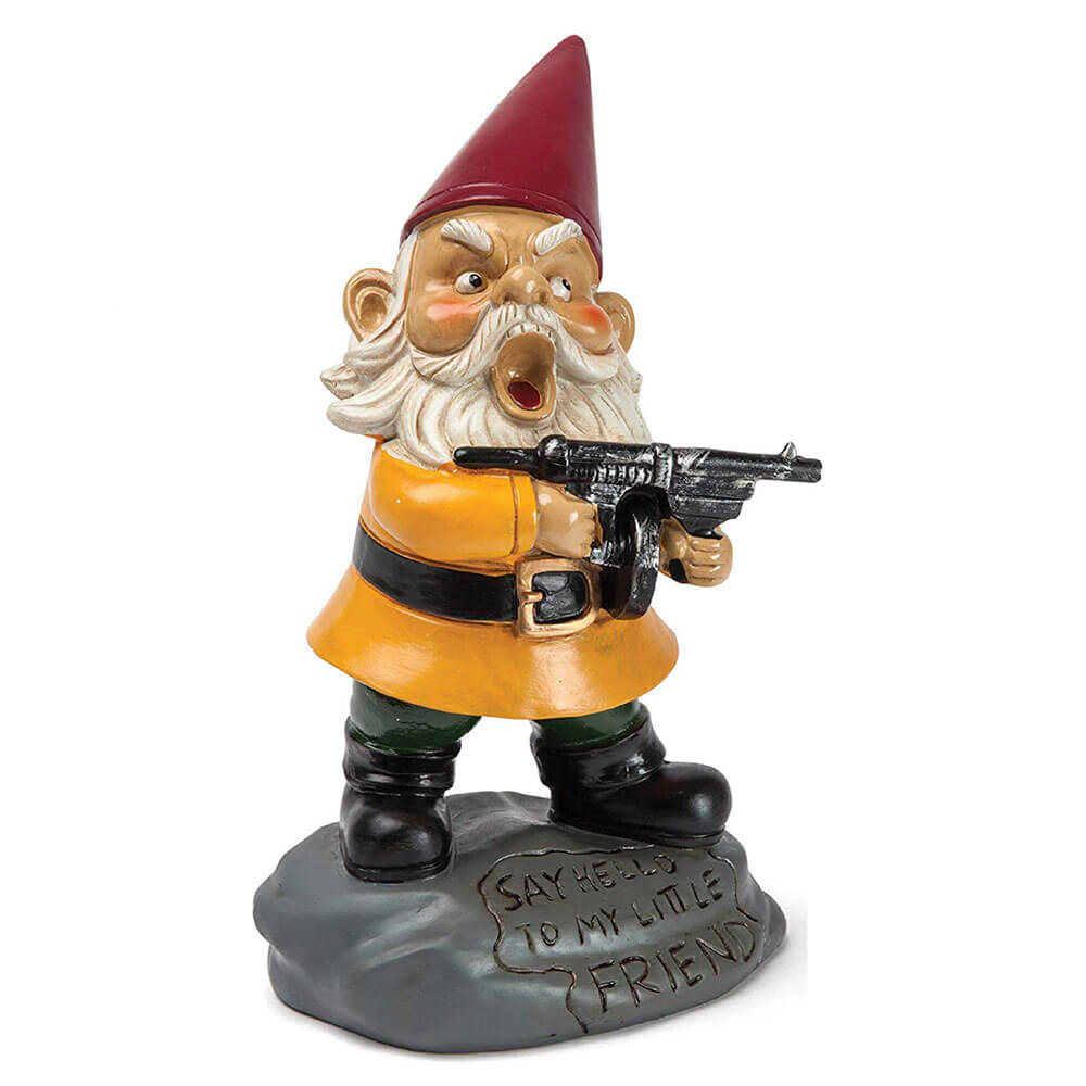 BigMouth Angry Little Garden Gnome