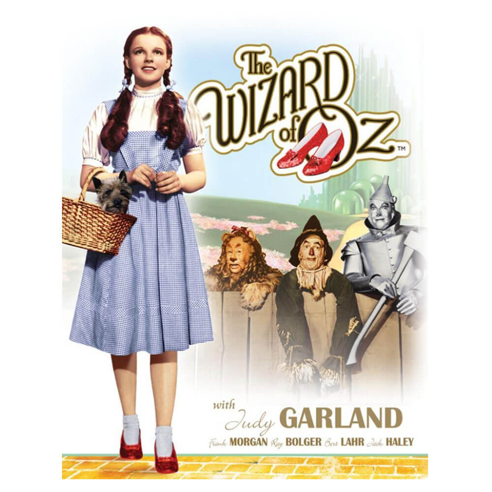 Wizard of Oz Dorothy and Toto Retro Tin Sign
