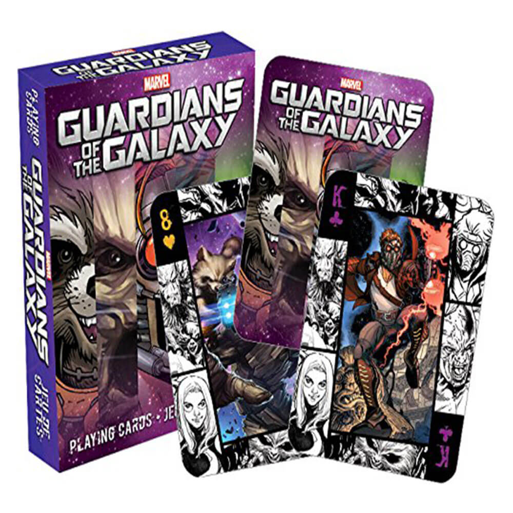 Marvel Guardians of the Galaxy Comics Playing Cards