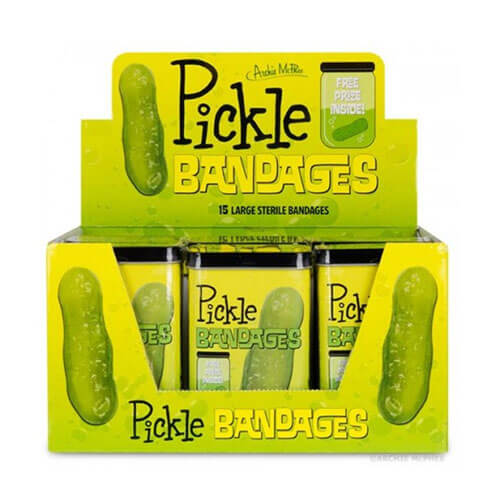 Archie McPhee Pickle Bandages