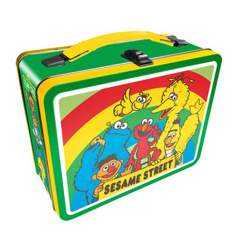 Sesame Street Cast Tin Fun Box