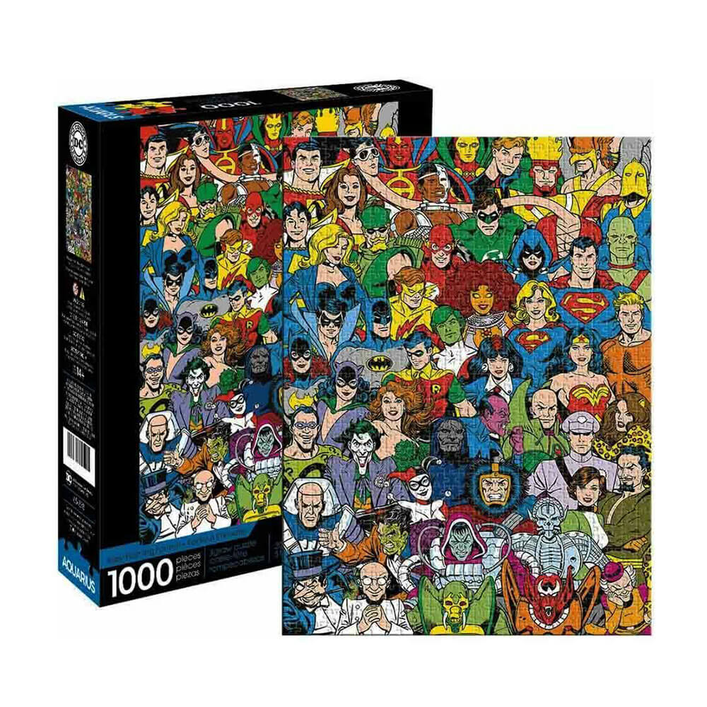 Aquarius DC Comics Retro Cast Puzzle (1000pcs)