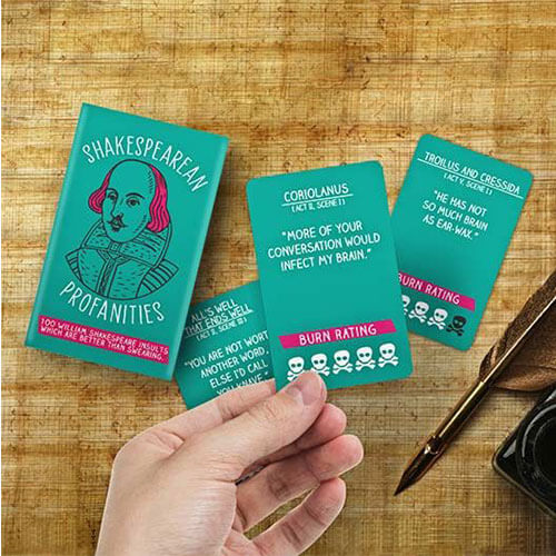 Gift Republic Shakespearean Profanities Card Game