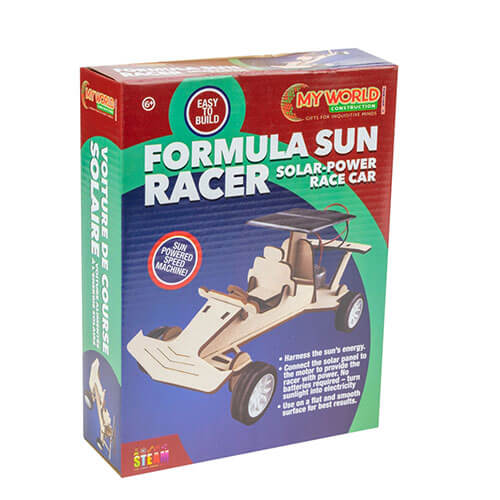 Funtime My World Solar Racer Wooden Toy