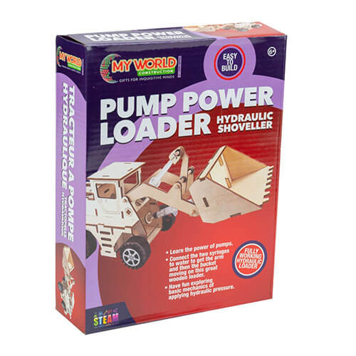 Funtime My World Hydraulic Loader Wooden Toy
