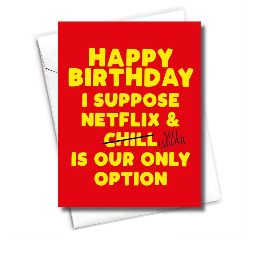 Filthy Sentiments Netflix & Isolate Card