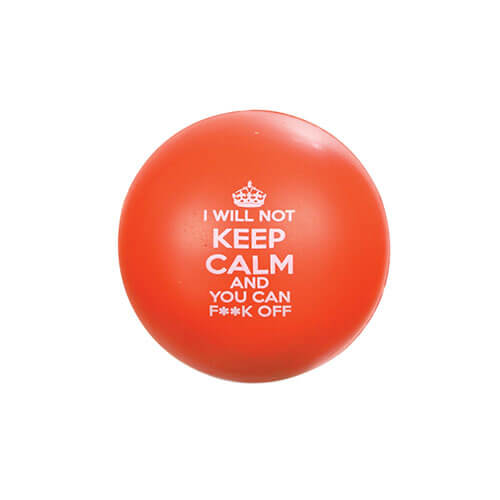 Funtime I Will Not Keep Calm Stress Ball