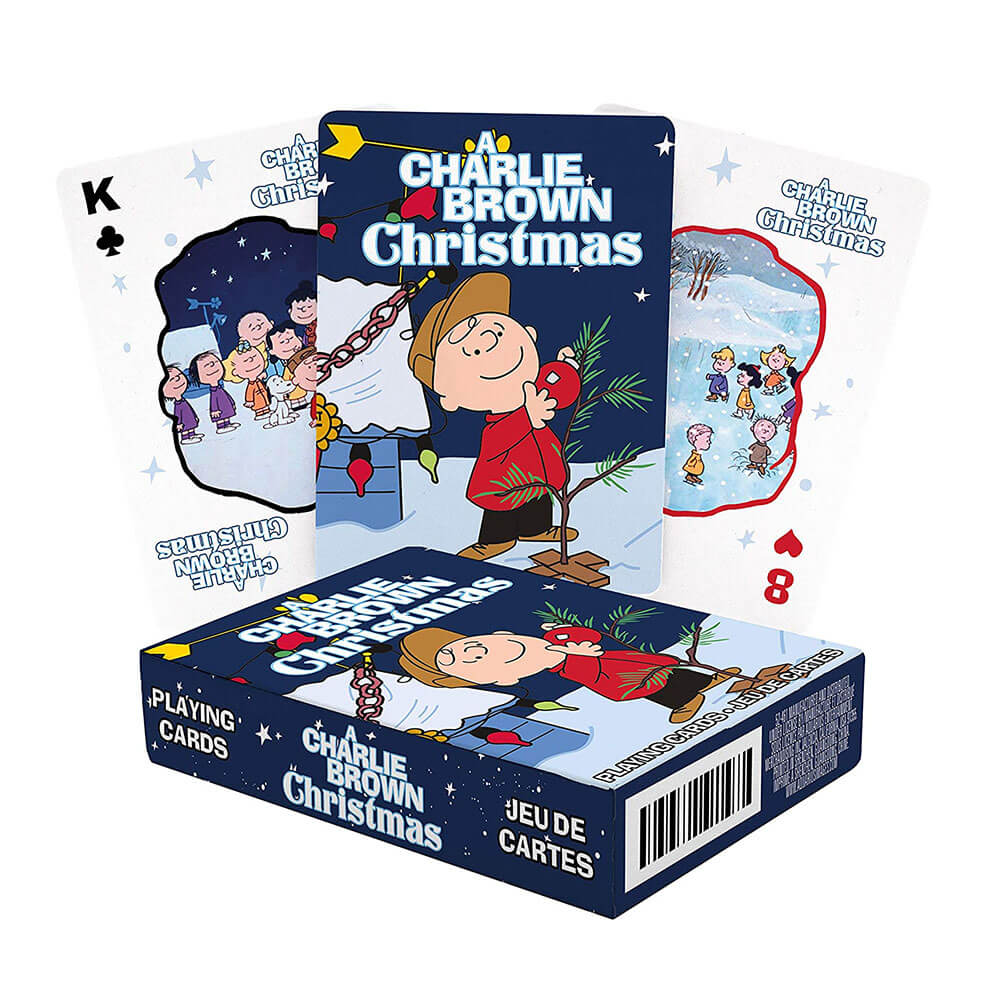 Aquarius Charlie Brown Christmas Card Game