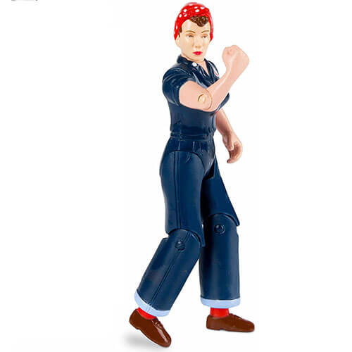 Archie McPhee Rosie The Riveter Action Figure