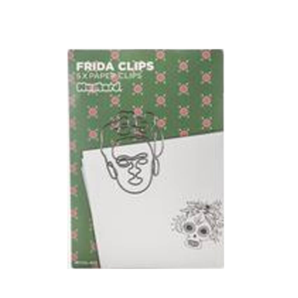Mustard Frida Kahlo Paper Clips