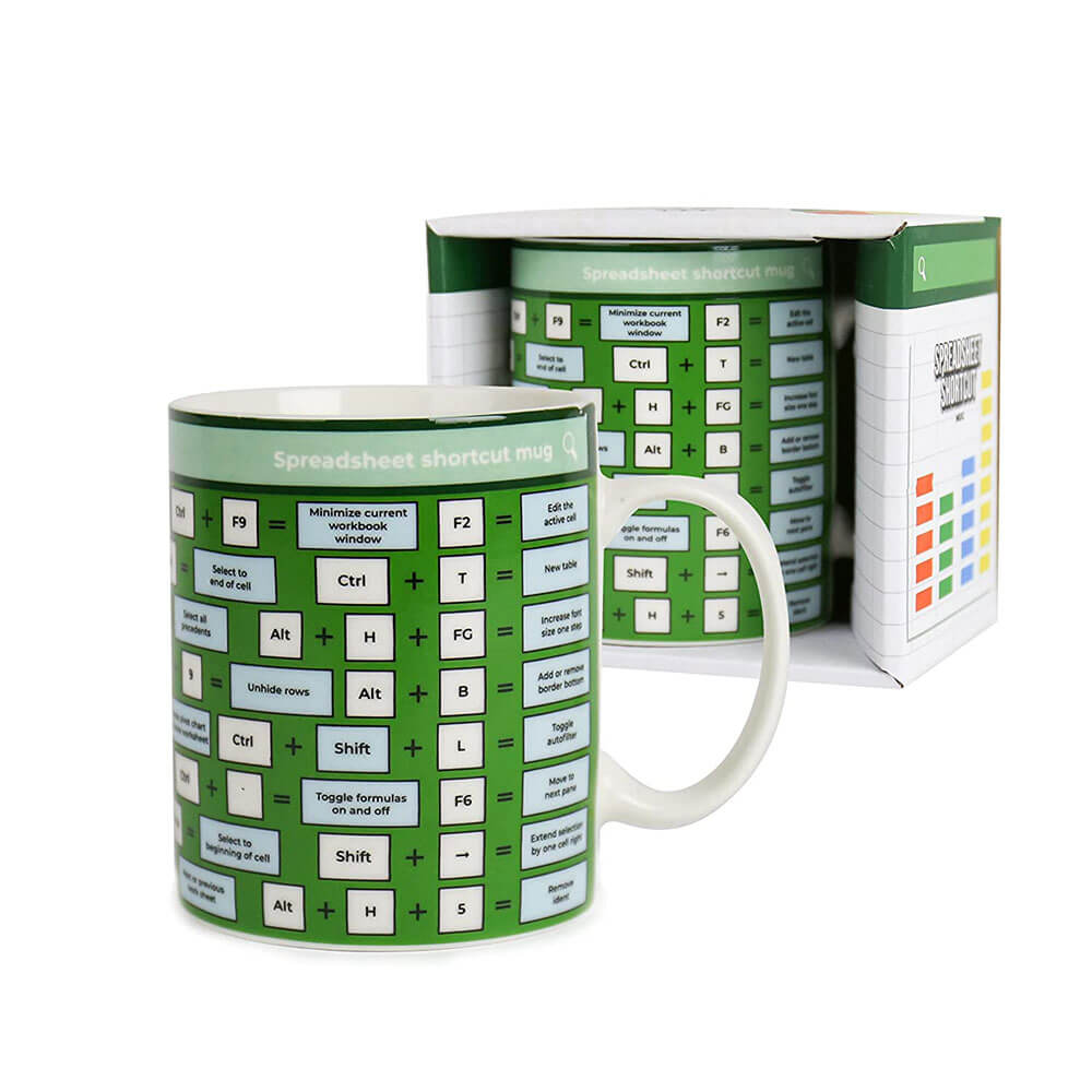 Gift Republic Excel Shortcut Mug