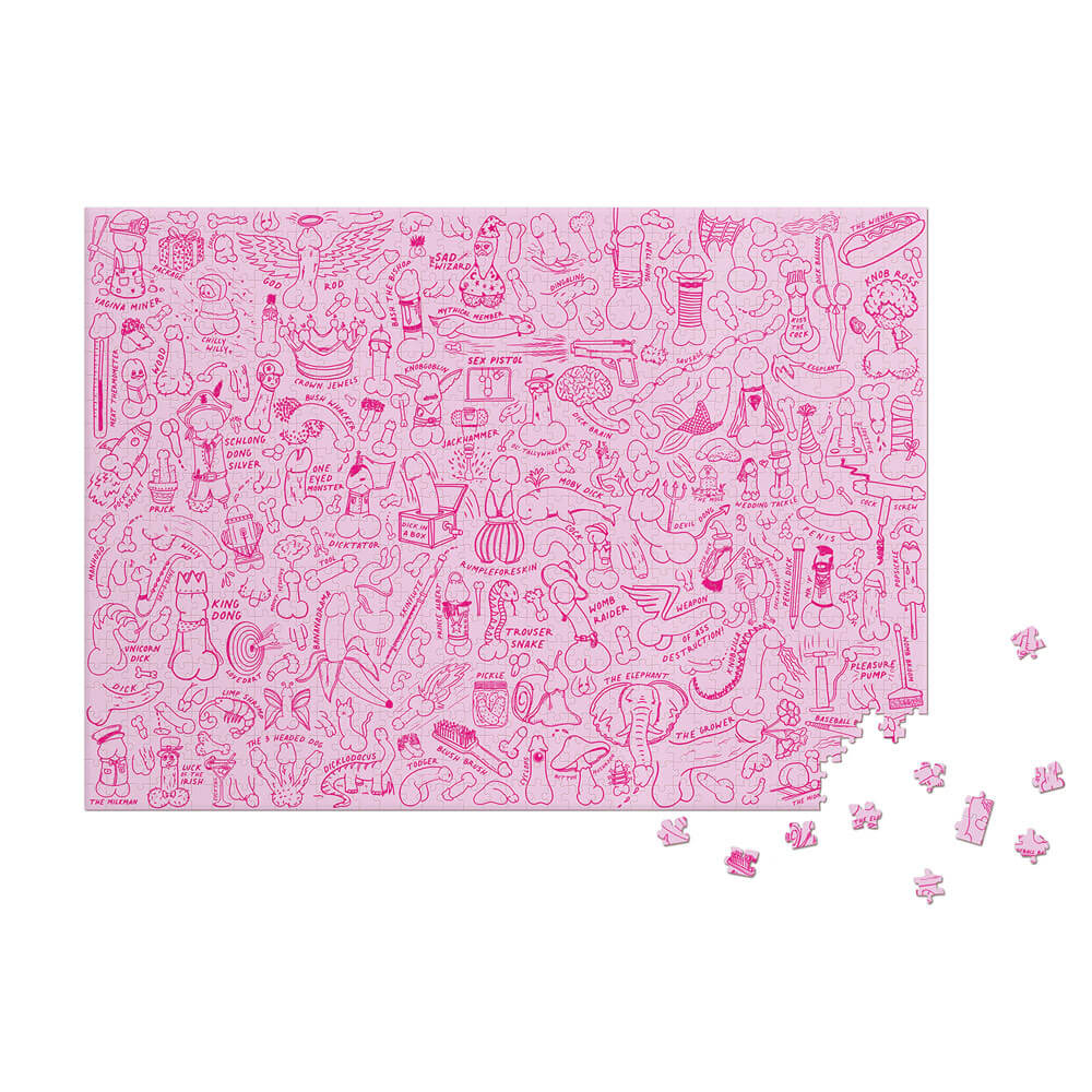 Bubblegum Stuff Penis Puzzle 1000pc