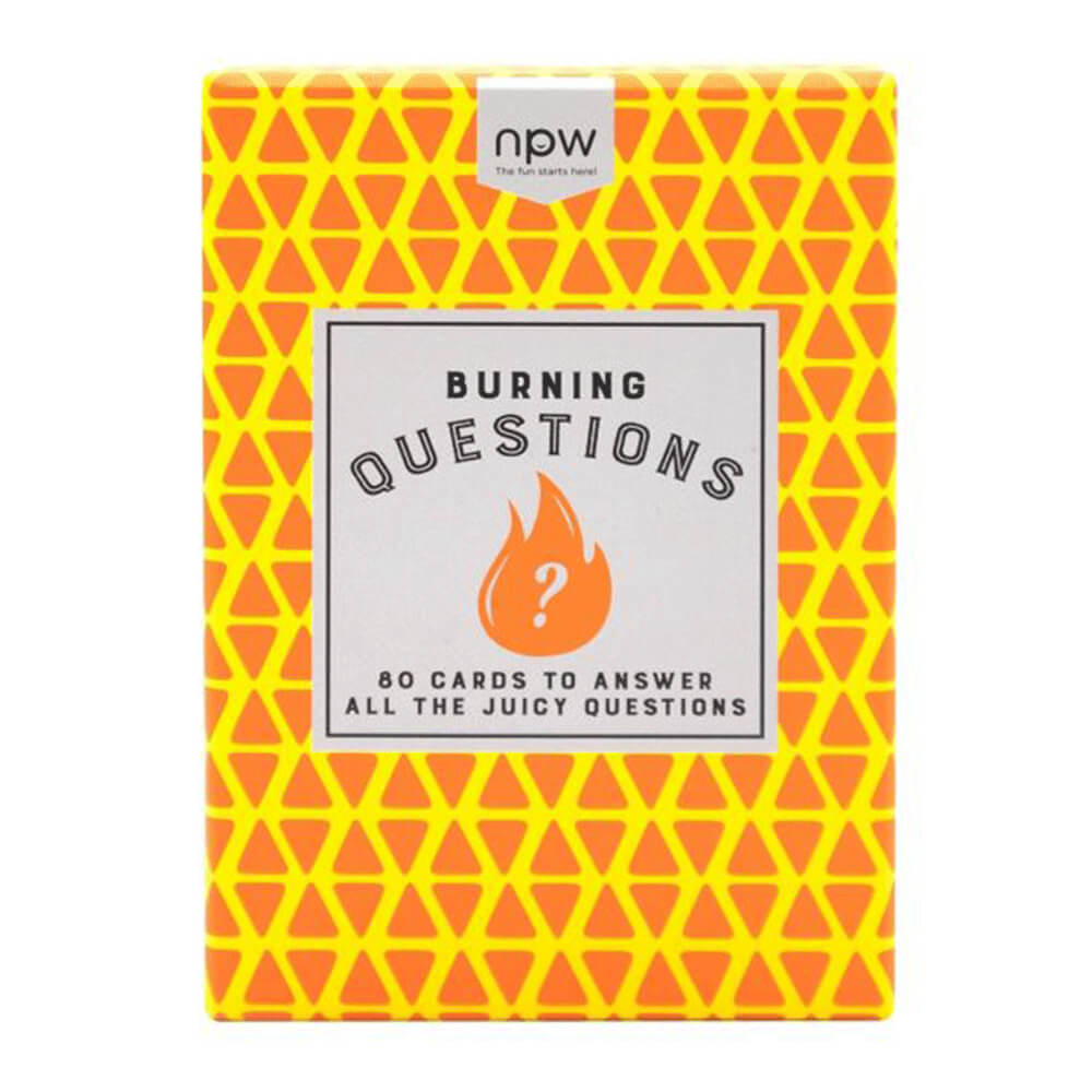 Burning Juicy Questions Card Game