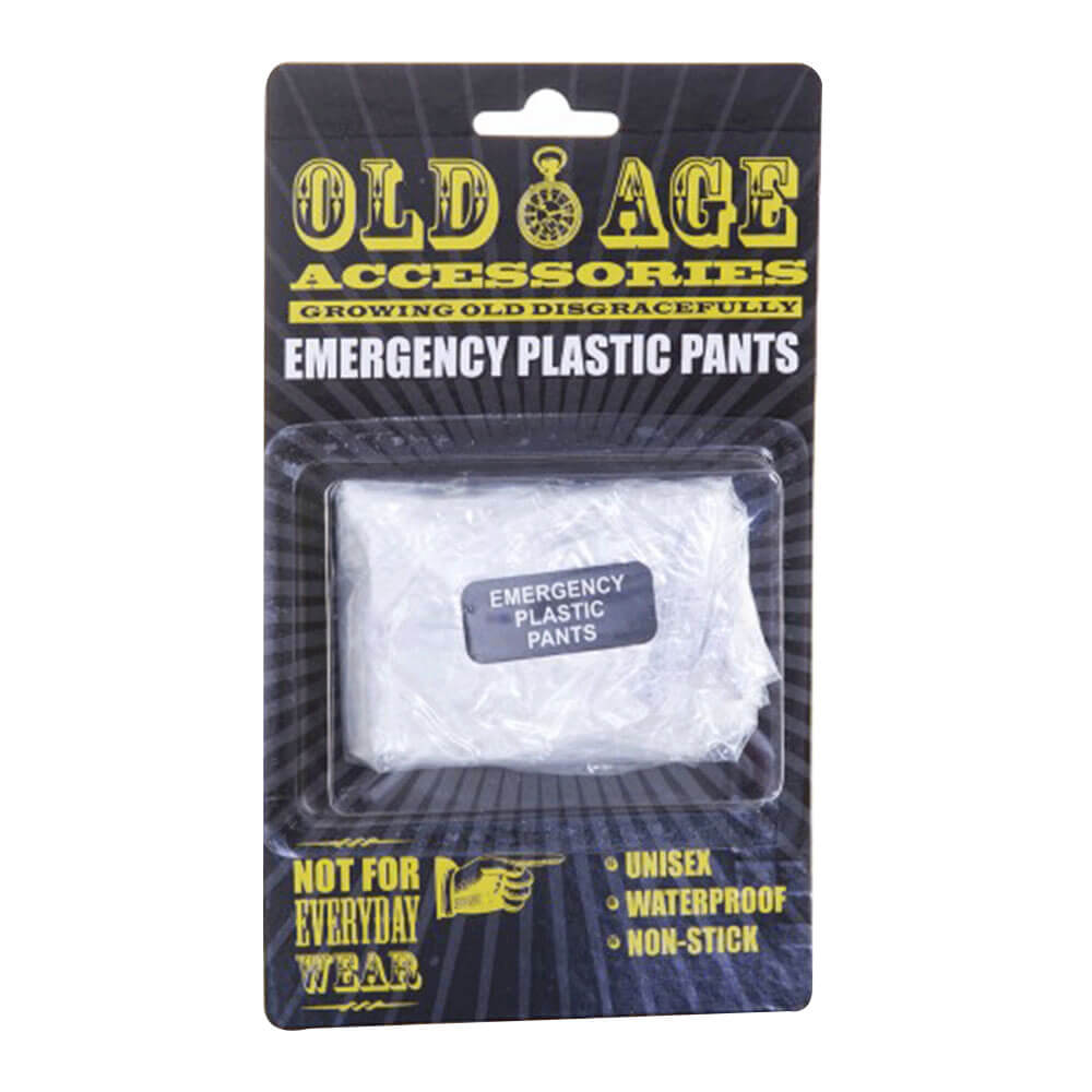 Old Age Waterproof & Non Stick Emergency Plastic Pants