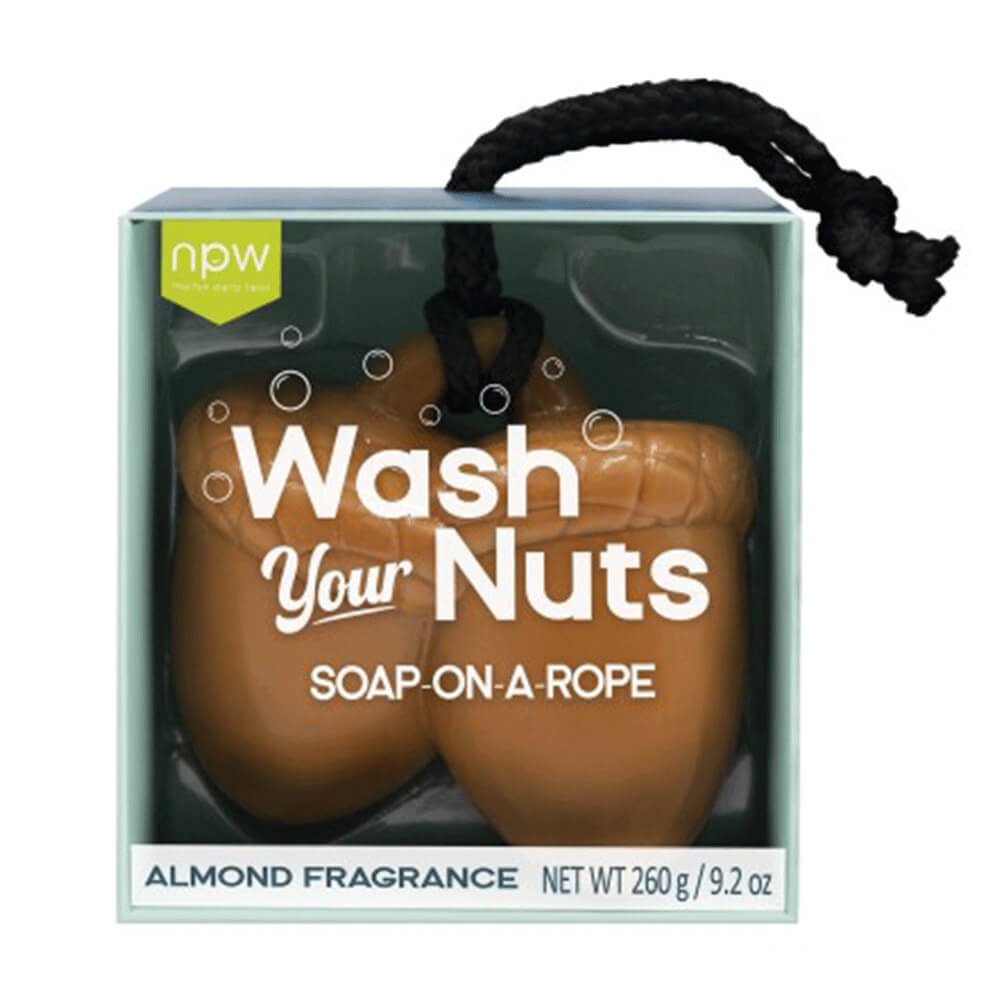 NPW Wash Your Nuts Soap on a Rope