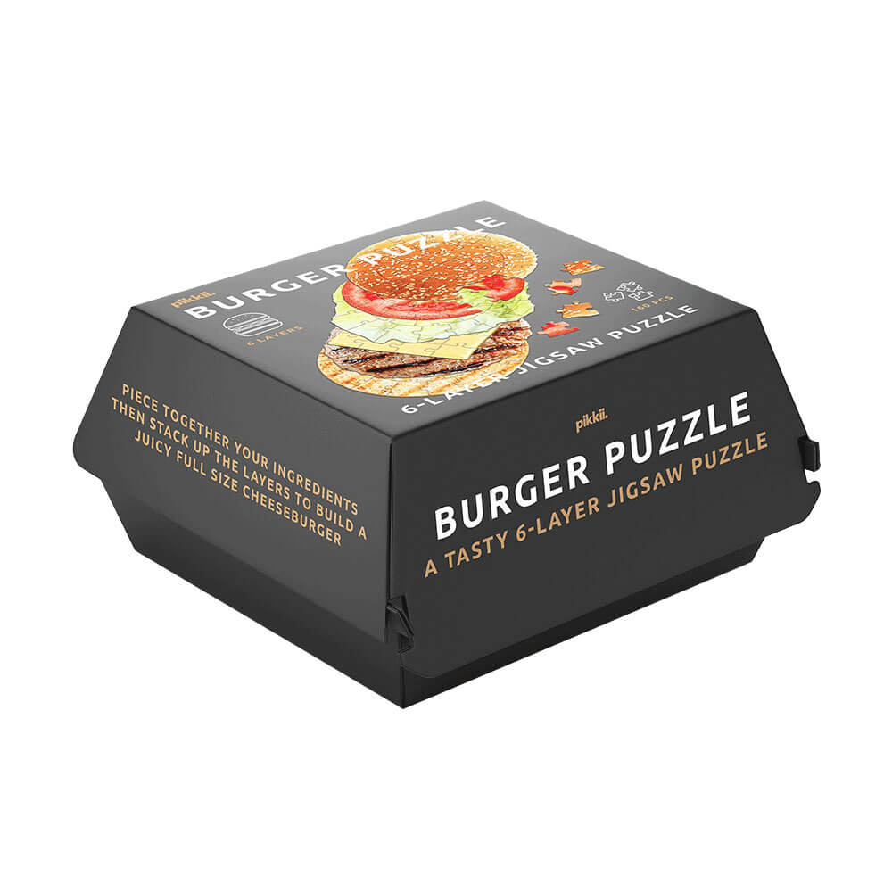 Burger 6 Layer Puzzle