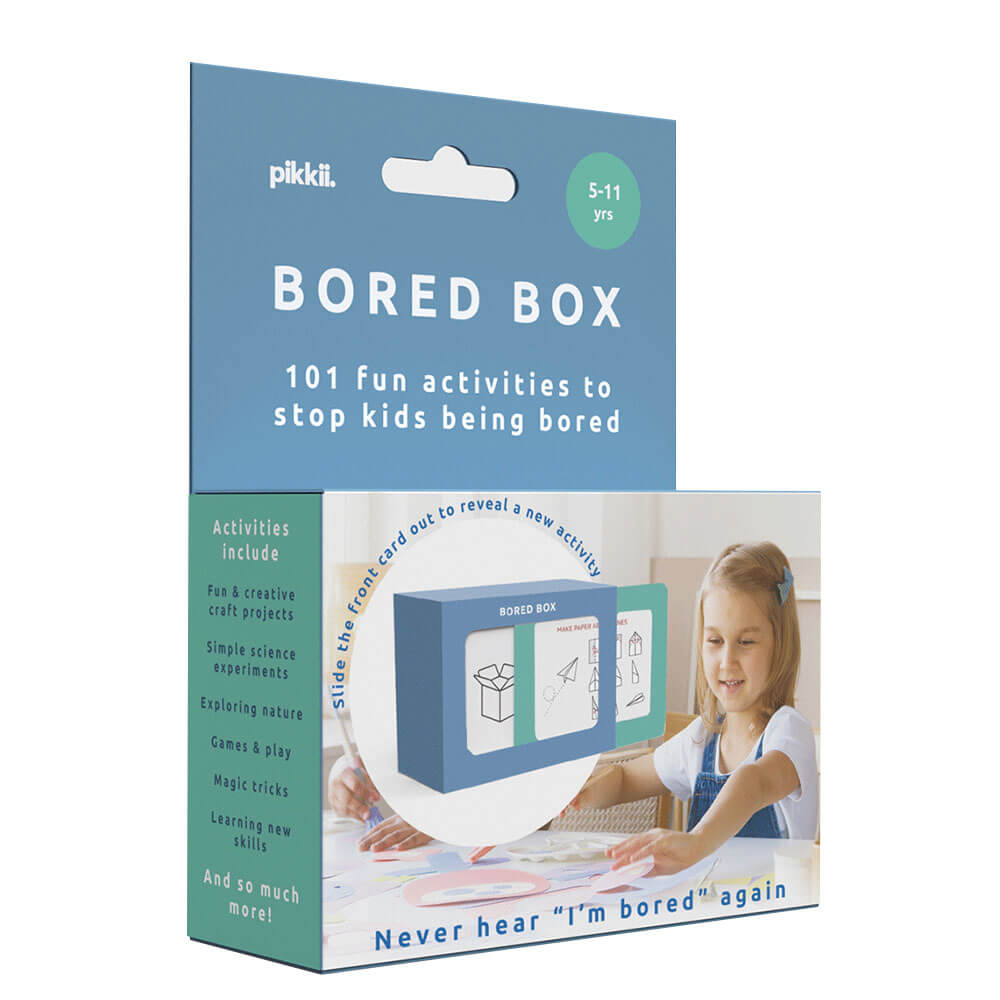 Pikkii Bored Box 101 Activities Slide Box