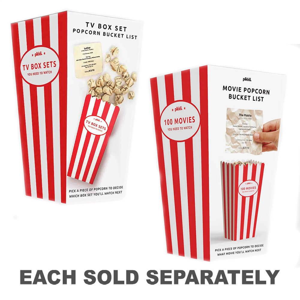 Pikki Top 100 Popcorn Bucket List