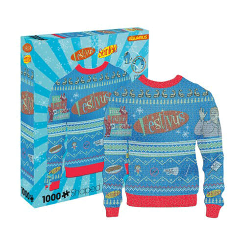 Aquarius Ugly Sweater Jigsaw Puzzle 1000pc