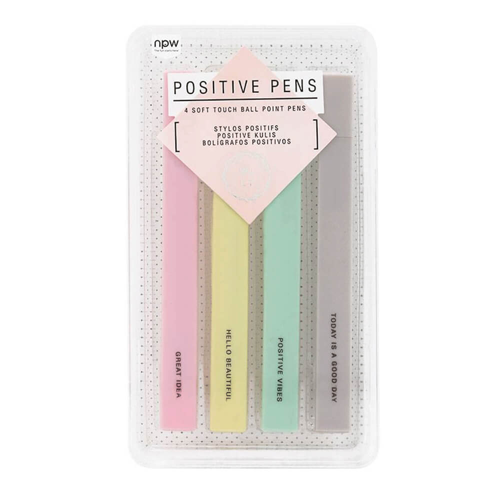 NPW Soft Touch Positive Pens