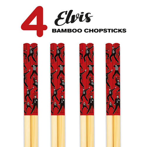 Gamago Eco-friendly Elvis Jailhouse Bamboo Chopsticks