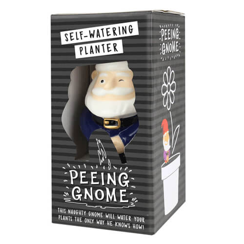 Self Watering Peeing Cheeky Gnome Planter