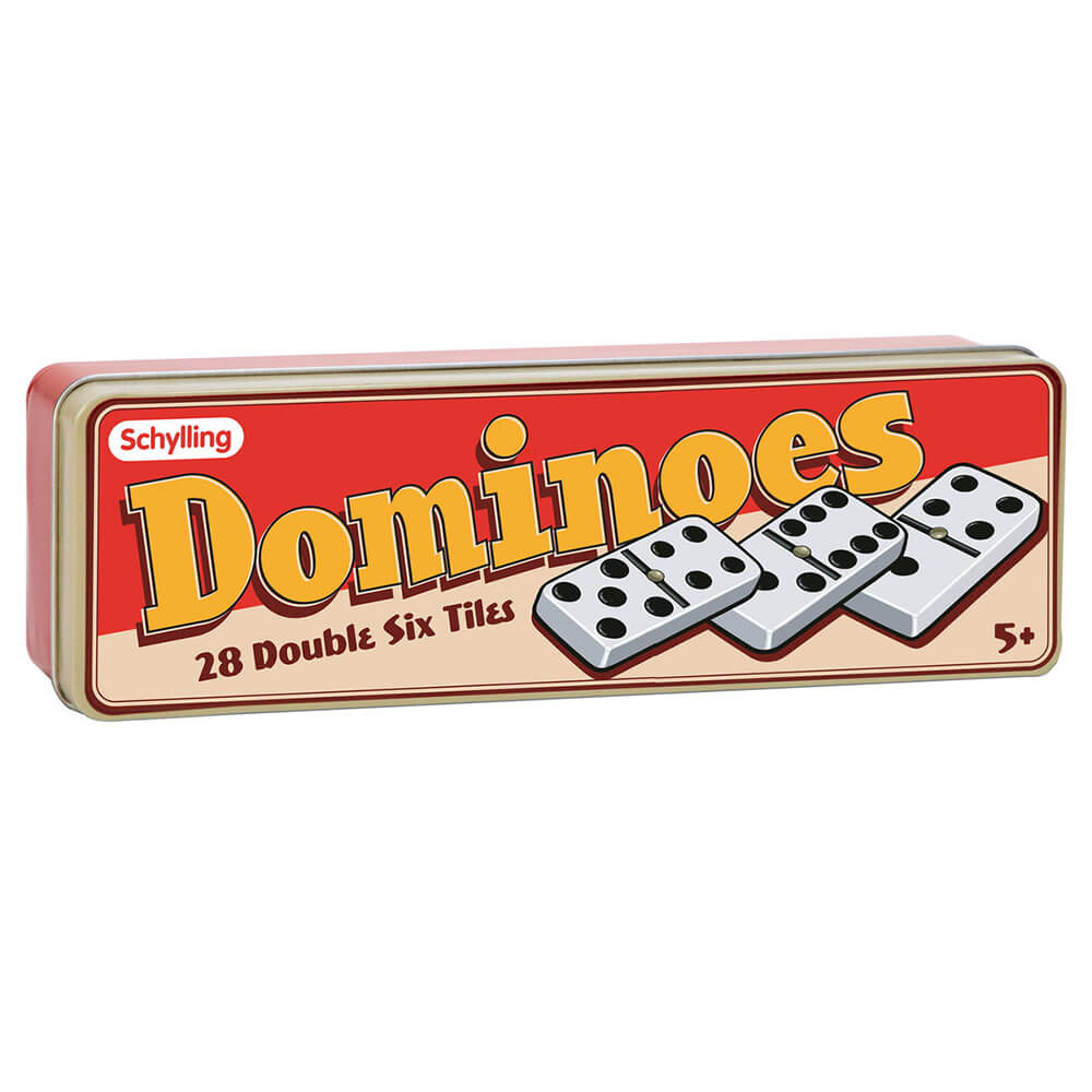 Schylling Dominoes in Tin Box