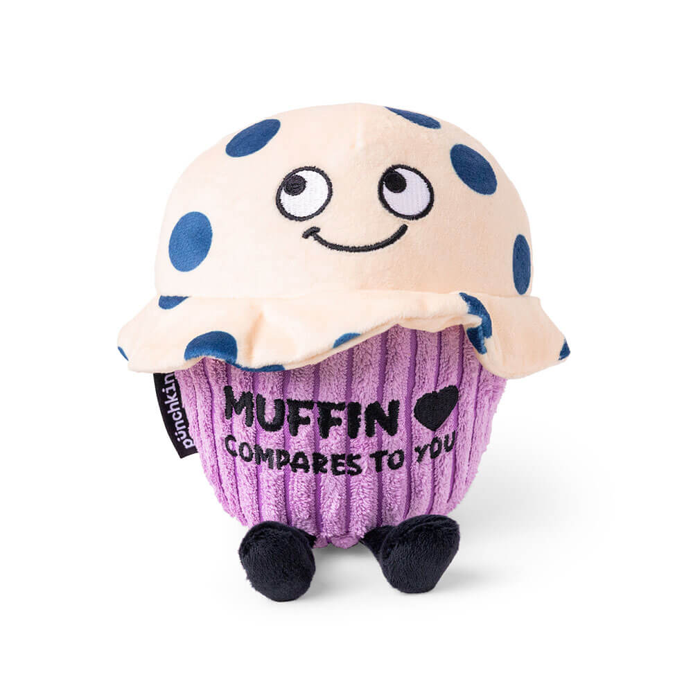 Punchkins Muffin Compares to You Plush Blueberry Plush