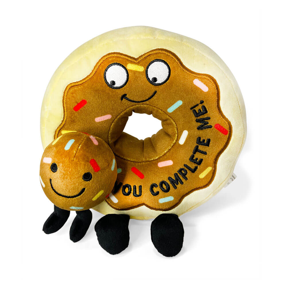 Punchkins You Complete Me Donut Plush